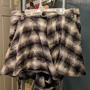 UNIF x Urban Outfitters TY Skirt Skirt Plaid Gray
